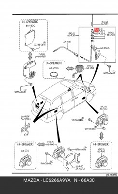 Деталь LC62-66-A9YA MAZDA