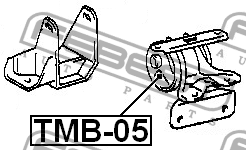 Подушка двигателя TMB-05 FEBEST