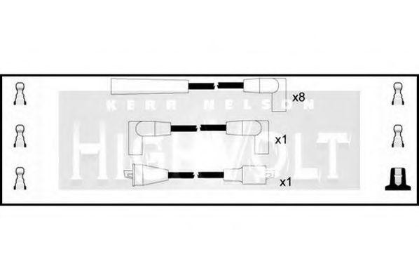 Ккомплект проводов зажигания OEF368 STANDARD