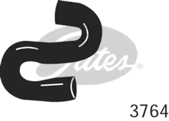 Шланг радиатора 3764 GATES