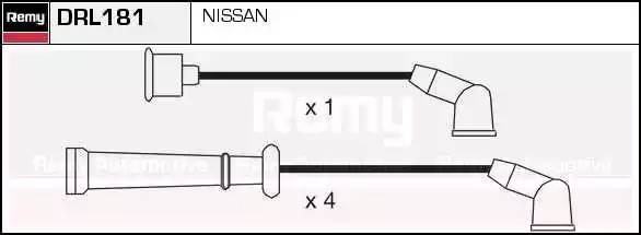 Ккомплект проводов зажигания DRL181 DELCO REMY