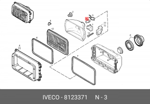 Обмотка возбуждения, стартер 8123371 IVECO