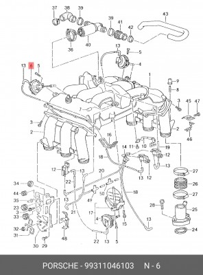 Карбюратор 99311046103 PORSCHE