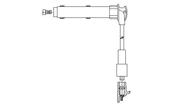 Провод зажигания 3A5829 BREMI