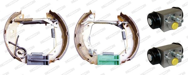 Комплект тормозных колодок FMK357 FERODO