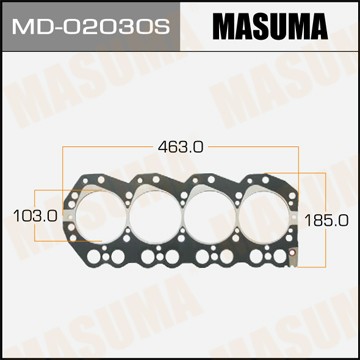 Прокладка ГБЦ MD02030S MASUMA