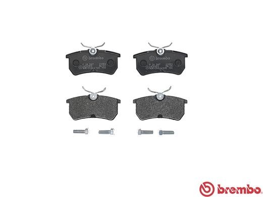 Комплект тормозных колодок, диско P24047 BREMBO