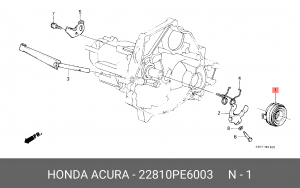 Выжимной подшипник 22810PE6003 HONDA