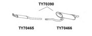 Глушитель выхлопных газов конечный TY70390 VENEPORTE