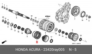 Деталь 23420RAY005 HONDA