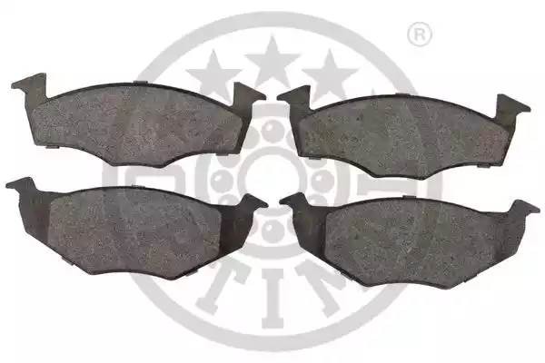 Комплект тормозных колодок, диско 10128 OPTIMAL