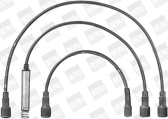 Ккомплект проводов зажигания ZEF583 BERU