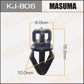 Крепление решетки радиатора KJ806 MASUMA