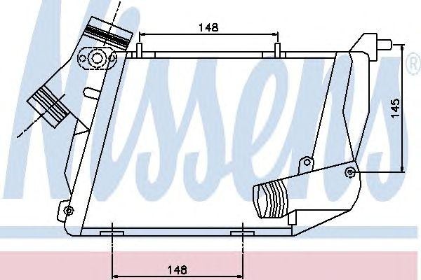 Интеркулер 96677 NISSENS