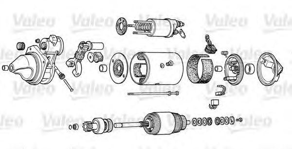Стартер D9E20 VALEO PHC