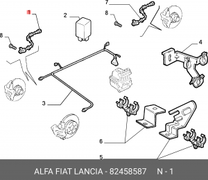 Датчик, частота вращения колеса 82458587 ALFA FIAT LANCIA