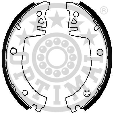Комплект тормозных колодок BB-1980 OPTIMAL