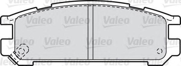 Комплект тормозных колодок, диско 598828 VALEO PHC
