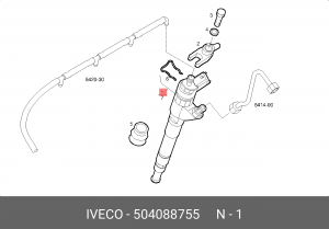 Форсунка 504088755 IVECO