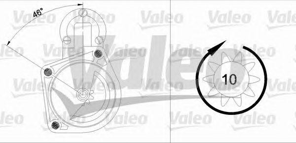 Стартер 433287 VALEO PHC