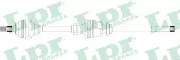 Приводной вал DS16078 LPR
