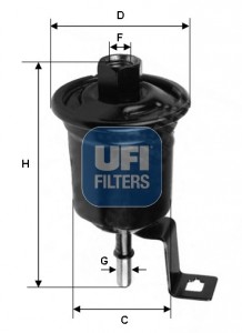 Топливный фильтр 31.772.00 UFI