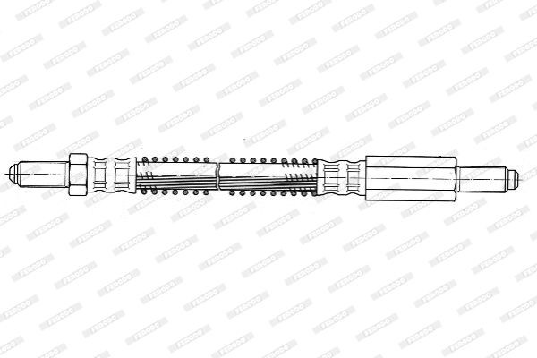 Тормозной шланг FHY2375 FERODO