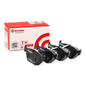 Комплект тормозных колодок, диско P06025 BREMBO