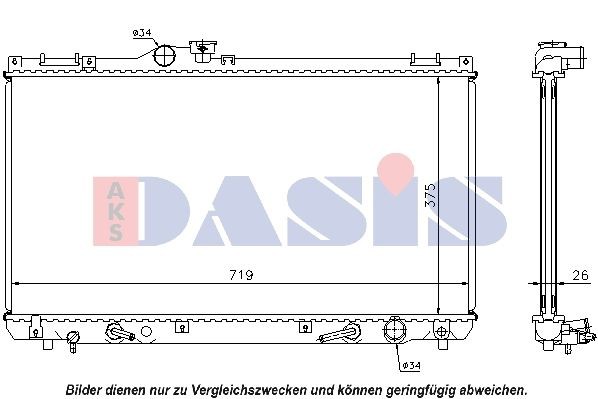 Компрессор, кондиционер 851513N AKS DASIS
