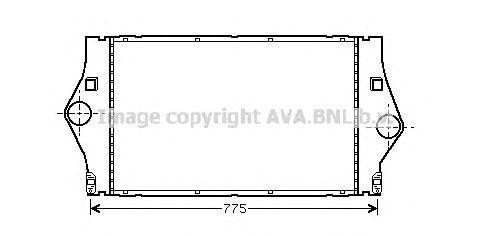 Интеркулер RT4363 AVA