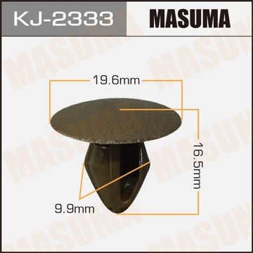 Клипса крепежная KJ2333 MASUMA