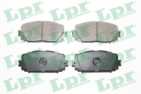 Колодки тормозные дисковые 05P1459 LPR