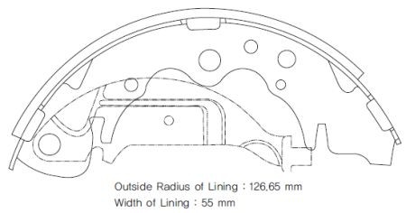 Колодки тормозные дисковые SA125 SANGSIN