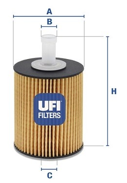 Масляный фильтр 2507700 UFI