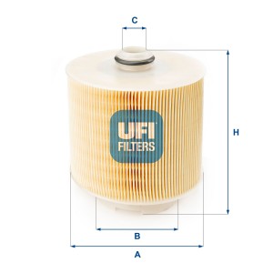 Воздушный фильтр 27.598.00 UFI