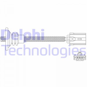 Лямбда-зонд ES1103712B1 DELPHI