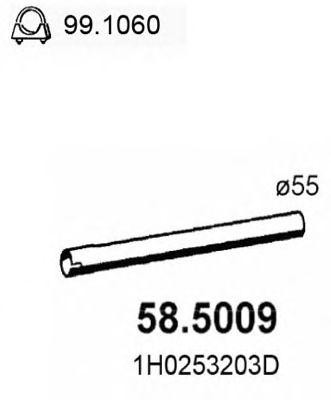 Выпускной трубопровод 585009 ASSO