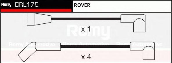 Ккомплект проводов зажигания DRL175 DELCO REMY