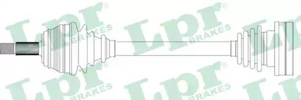 Приводной вал DS51039 LPR