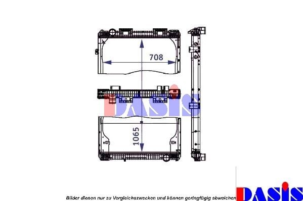 Водяной насос 780770N AKS DASIS