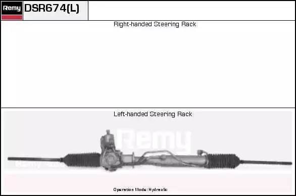 Рулевой механизм DSR674L DELCO REMY