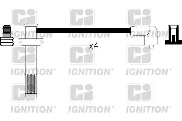 Ккомплект проводов зажигания XC845 QUINTON HAZELL