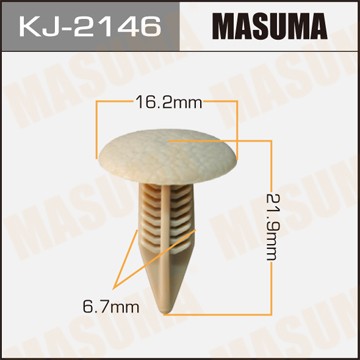 Клипса крепежная KJ2146 MASUMA