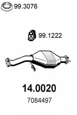 Катализатор 140020 ASSO