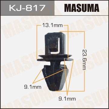 Крепление решетки радиатора KJ817 MASUMA