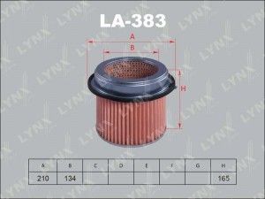 Фильтр воздушный LA-383 LYNXAUTO