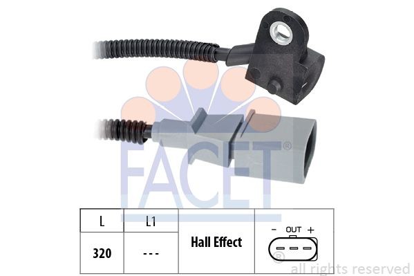 Катушка зажигания 9.6223 FACET