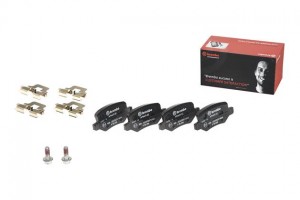 Комплект тормозных колодок, диско P50058 BREMBO