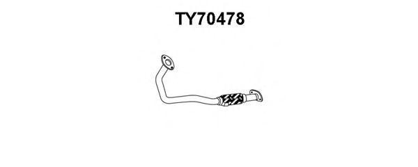 Выпускной трубопровод TY70478 VENEPORTE