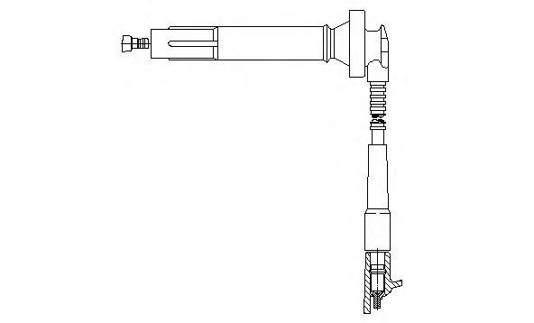 Провод зажигания 3A59E57 BREMI
